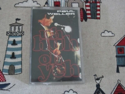 PAUL WELLER UH HUH OH YEH 1992 GO DISC'S AUDIO CASSETTE SINGLE - Image 1 of 4