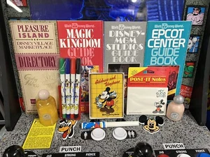 Disney Lot of 12: Post It Notes + Address Book + Pins + Pens + Shampoo + More! - Picture 1 of 13