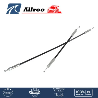 Cable de liberación de pestillo de puerta de carga trasera apto para Ford E-350 Super Duty 1992-2014 2 piezas Foto 1 de 4