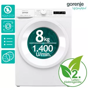 GORENJE Waschmaschine InverterPowerDrive Motor Dampf WNPI84APS RO_WNPI84APS_R - Bild 1 von 19