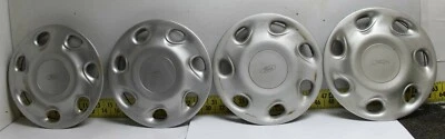 OEM Ford 14" Hub Caps Wheel Covers F5CZ1130A Metallic Grey 1994-96 Escort (2742) - Изображение 1 из 4