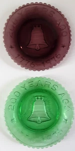 MOSSER TASSENTELLER 1776-1976 Zweihundertjahr Vor 200 Jahren FREIHEITSGLOCKE GRÜN, LILA - Bild 1 von 9