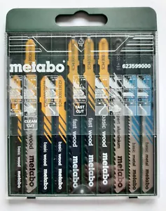 10 tlg METABO Stichsägeblätter Holz Metall Kunststoff wie Bosch 119BO 101B T118A - Bild 1 von 5