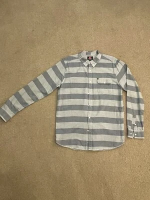 Denim claro a rayas QUICKSILVER con rayas blancas - Talla L Foto 1 de 4