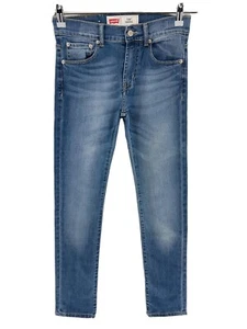 Vintage Levi's 510 Niños Azul Elástico Vaqueros Pitillo 14 / W27 L32 - Imagen 1 de 8