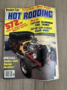 Popular Hot Rodding Magazine August 1977 Car Rod Antique Collectible Rodder - Picture 1 of 1