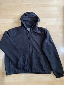 Everlast Men's Raining Lightweight Hooded Jacket Black 2XL - Picture 1 of 6