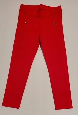 Pantalón Ponte Janie & Jack The French Club Botón Niñas Talla 4 Nuevo con Etiquetas Foto 1 de 4