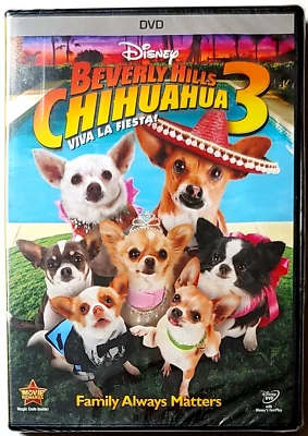 Beverly Hills Chihuahua 3: Viva la Fiesta! [DVD] Widescreen,  2012, Disney - NEW - Image 1 of 3