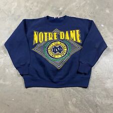 Vintage Notre Dame Fighting Irish Sweatshirt M Nutmeg 90s