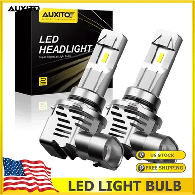 AUXITO HB4 9006 Headlight LED Bulb Kit Low Beam 6500K 24000LM Xenon White Light - Image 1 of 4