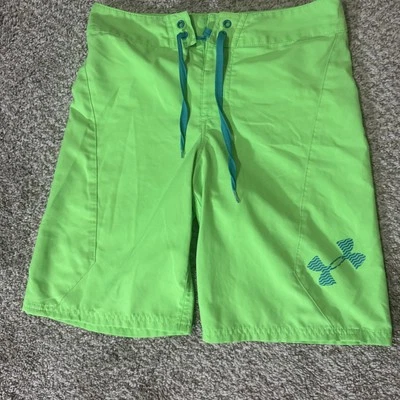 Pantalones cortos Under Armour para hombre talla 27 bañador equipo térmico sueltos verde tormenta Foto 1 de 4