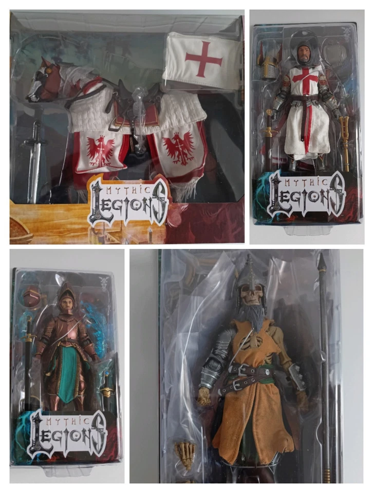 Mythic Legions verschiedene Figuren oder Pferd zur Auswahl Four Horsemen
