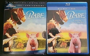 Babe (Blu-ray/DVD, 2012) With Universal 100th Anniversary Slipcover  - Picture 1 of 2