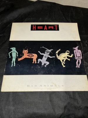 Heart Bad Animals Vinyl LP 1987 - Image 1 of 4