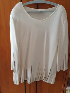 Mona Damenpullover Größe 52 Ecrue "N E U " - Bild 1 von 3