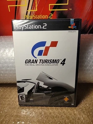 Gran Turismo 4 (PlayStation 2, 2005, PS2) Black Label, новый! Запечатанный! Супер чистый! - Изображение 1 из 4