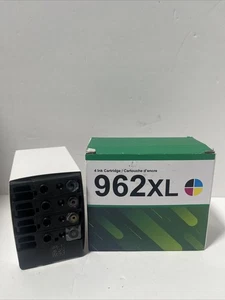 4PK 962XL Ink for HP OfficeJet Pro 9010 9015 9018 9020 – Aftermarket, Sealed. - Picture 1 of 9