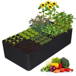 Fabric Raised Garden Bed, 128 Gallon 6 x 3FT Garden Growing Bags for Planting... - Picture 1 of 7