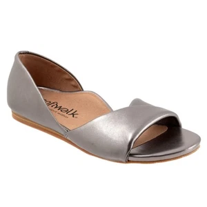 Softwalk Cypress loafer pour femmes en cuir gris 39 - Picture 1 of 8