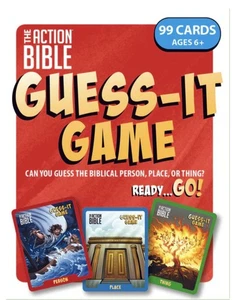The Action Bible Guess-It Game (Cards) - Picture 1 of 5