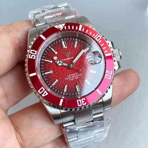 Classic “SUB” 40mm Tandorio 10ATM Sapphire Glass NH35 Automatic Men Diver Watch - Picture 1 of 46