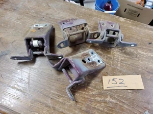 80-97 FORD F150 F250 F350 Passenger & Driver DOOR Front HINGE SET OEM - Bild 1 von 4