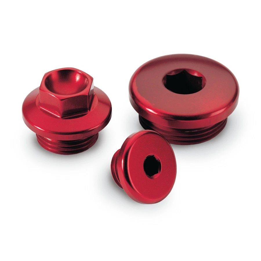 Pro Circuit Engine Plug Kit - Red PC40090001 - Image 1 of 1