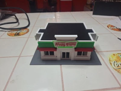Ho Scale Krispy Kreme Style Fast Food Building Ho Train Building Built  Ho - Image 1 of 4