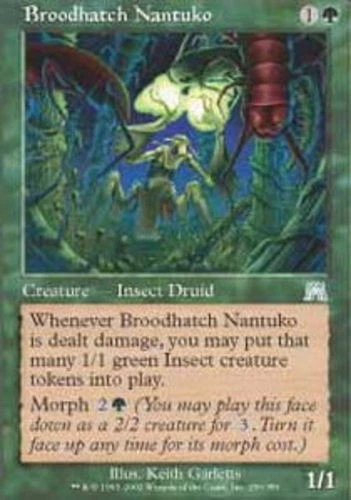 MTG - Broodhatch Nantuko - Onslaught - NM, English Magic FLAT RATE SHIP - Image 1 of 1