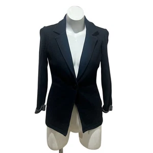 Matty M Women's Black Blazer Jacket Size S Tailored Business Casual - Picture 1 of 10