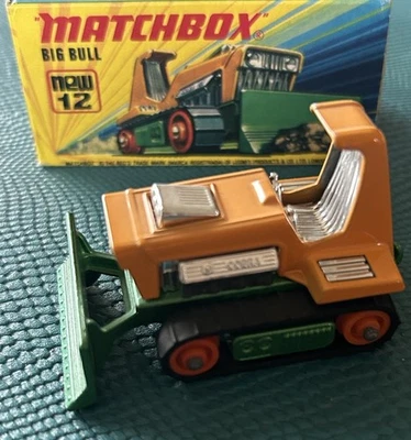 matchbox lesney superfast mit ovp , Nr. 12 Big Bull von 1976 - Bild 1 von 4