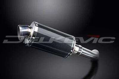Silenciador ovalado de fibra de carbono Delkevic 9" DS70 - BMW F800S/ST - 2006-2014 escape Foto 1 de 3