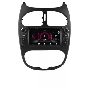 6.2" ANDROID 14 for PEUGEOT 206 AUTO CAR RADIO Navi Stereo WIFI Carplay 4+64GB - Picture 1 of 14