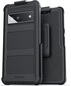 Google Pixel 6 Belt Clip Case, Full Body Protective Phone Case with Holster - Picture 1 of 11