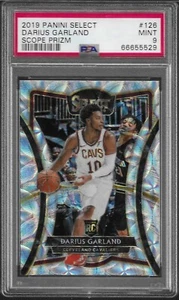 DARIUS GARLAND 2019 Select Premier Level 126 Scope Prizm RC PSA 9 Cavaliers - Picture 1 of 2