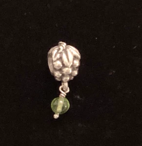 Pandora 790481PE Sterling Silver & Peridot 925 ALE “Bunch of Grapes” Charm— #709 - Picture 1 of 3