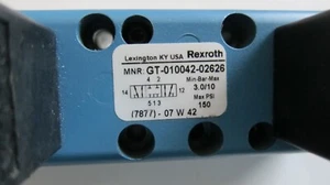 Rexroth Bosch Group Ceram Valve GT-010042-02626 (7877) - 07 W 42 - Picture 1 of 5