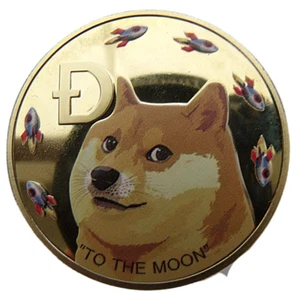DOGECOIN 1 DOGECOIN DOG - DOGE - SHIBA WOW - Imagen 1 de 2