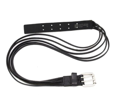 Cinturón de cuero vintage años 00 Gap con tiras XS cinturón de cintura alta cinturón de cuero vintage Foto 1 de 4