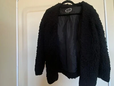 VTG / Y2K/ Ambiance / Womens/ Fur Coat/ Sweater/ Faux Fur - Image 1 of 2