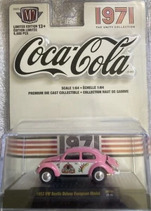 Coca Cola M2 1953 VW Beatle Deluxe Euro Model UNTY01 21-15 (1 of 9600) - Picture 1 of 1