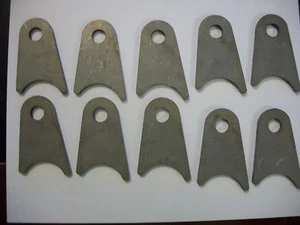 PESTAÑA DE CUERPO DE SOLDADURA FMR, PESTAÑAS DE CHASIS, ORIFICIO DE 1/2"", 3/16"" DE ESPESOR, PAQUETE DE 10 2 1/4"" DE LARGO - Imagen 1 de 2