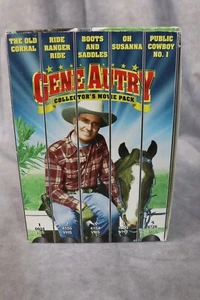 Gene Autry VHS Set 5 Movie Collection - Picture 1 of 8