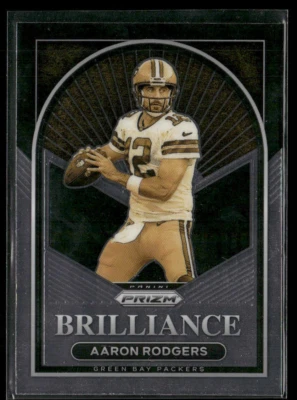 2022 Panini Prizm - Brilliance #B-6 Aaron Rodgers - Image 1 of 2