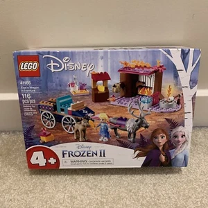 LEGO Disney Frozen II Elsa's Wagon Adventure 41166 Building Toy Set 116 Pcs NEW - Picture 1 of 13