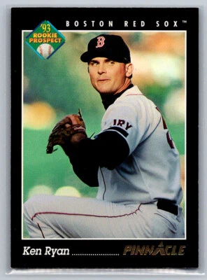 # 278 Ken Ryan Rookie Boston Red Sox 1993 Pinnacle Rookie Prospect - Image 1 of 2