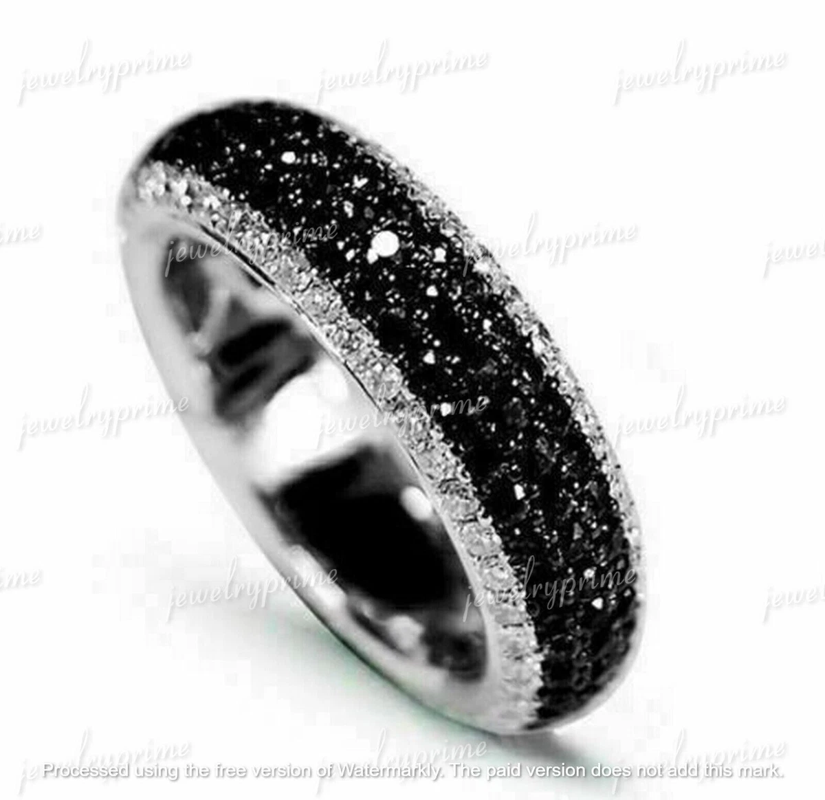 Dazzlingrock Collection Anillo De Boda Redondo De Siete
