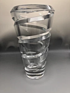 Orrefors Sweden Crystal Vase - Picture 1 of 7
