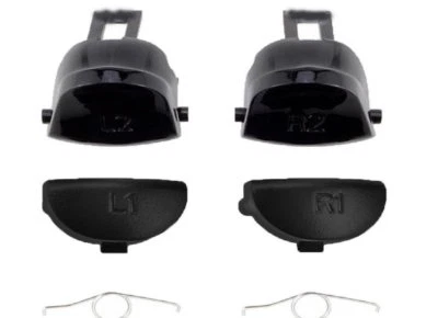 TASTI ESTERNI DI RICAMBIO L1 R1 L2 R2 E MOLLE V4 PER CONTROLLER PS4 JDM-040 - Immagine 1 di 4